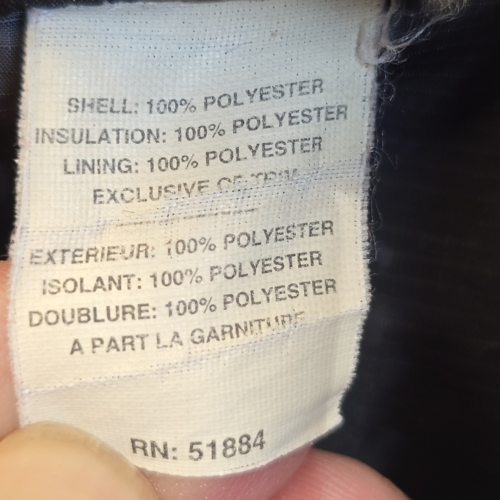 Vintage Patagonia Women's Bernese Mountain Fleece Quilted Jacket Sz Med 27440 - Picture 7 of 10